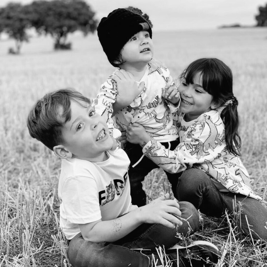 drawing portrait Grandchildren